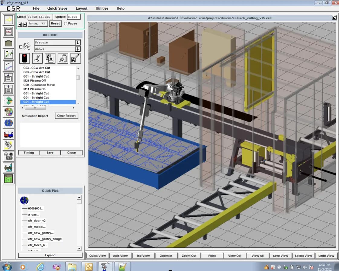Offline Programming with StruCIM